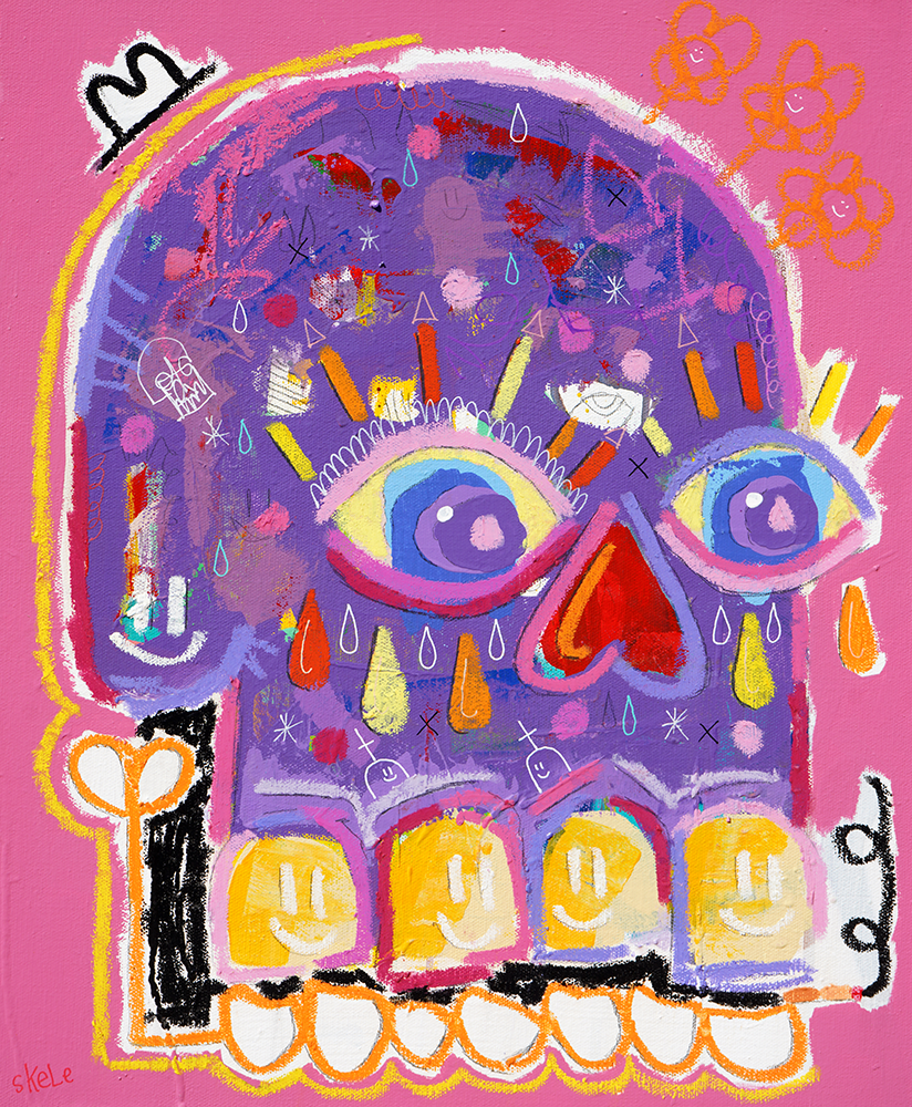 Had A Good Run (Pink) - Jeff Skele - 16x20"
