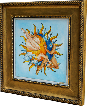 Sun and Moon - Jennifer Pate - 12 x 12"