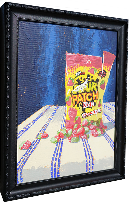 Strawberry Sourpatch Kids - MOOCHIE - 13 x 16"