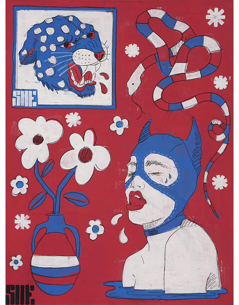 Sexual Suggestive - Tyler Shelton - Print