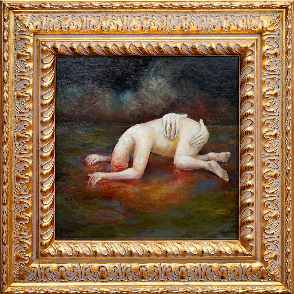 No One Is Without Suffering - Sean Thornton - 16x16"