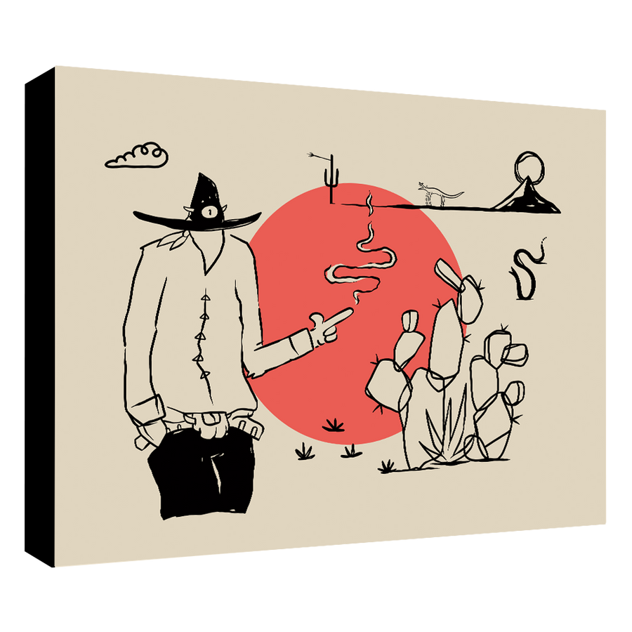 Sunfire Over The West - Gerardo Rodriguez - Print