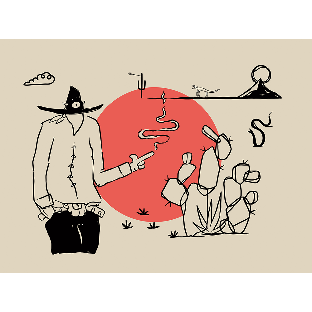 Sunfire Over The West - Gerardo Rodriguez - Print