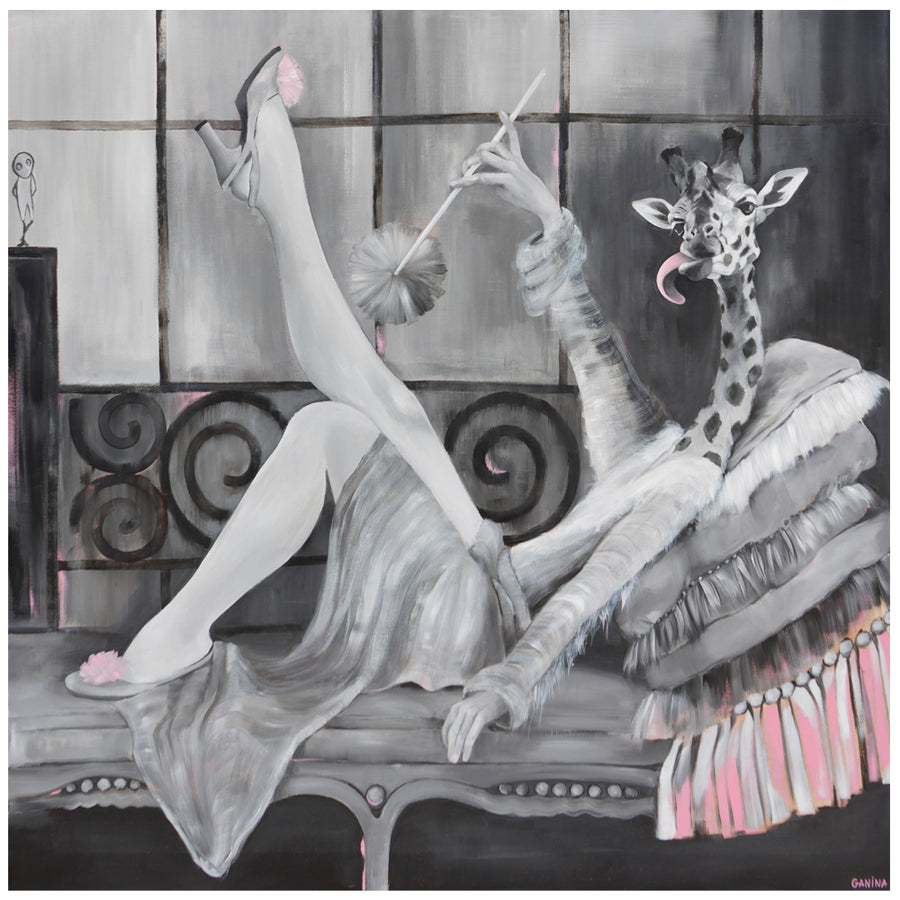 The Art of Seduction - Anna Ganina - 48x48"