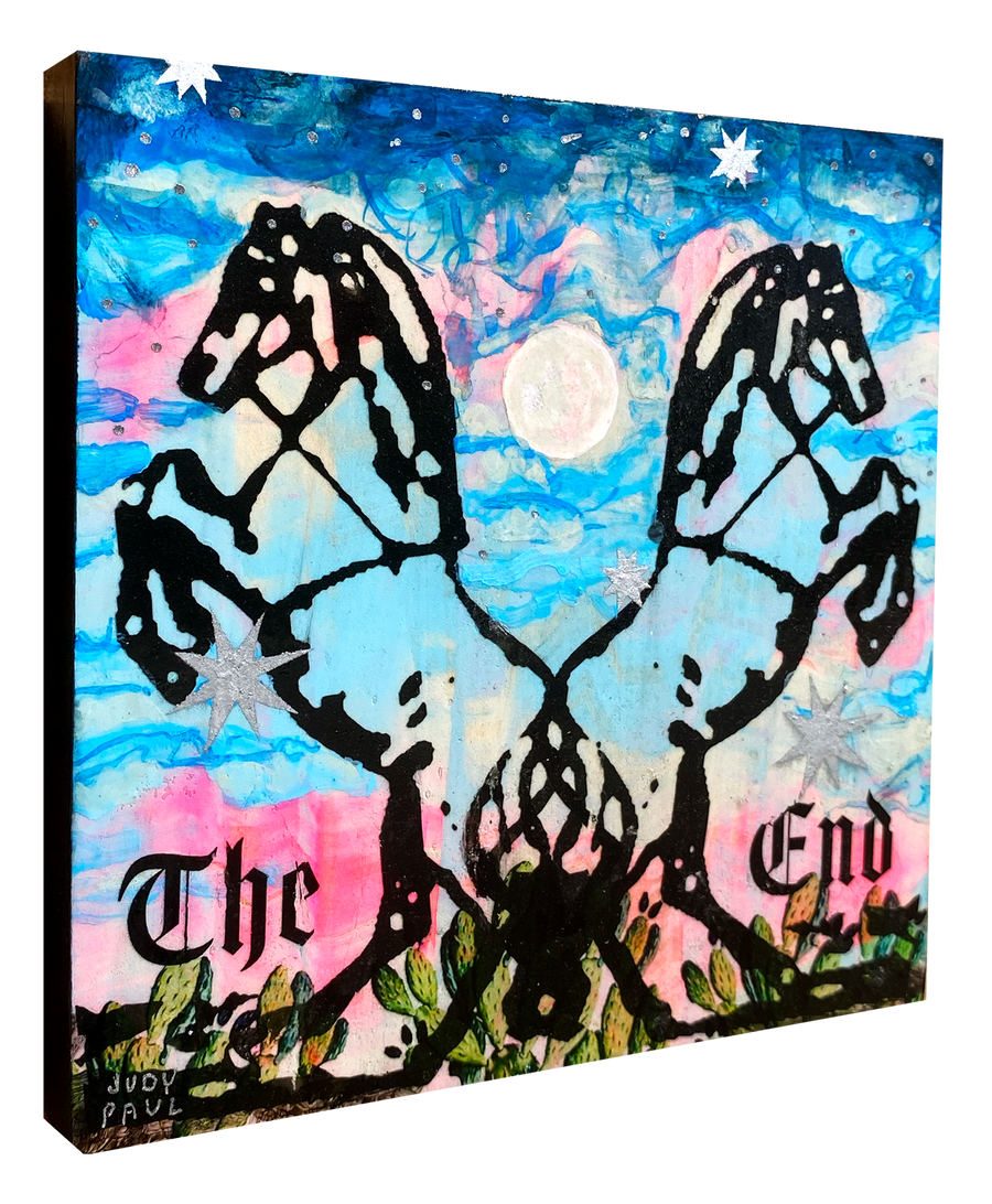 The End - Judy Paul - 6x6"