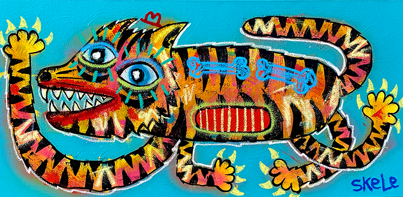 Save Yourself - Jeff Skele - 48x24"
