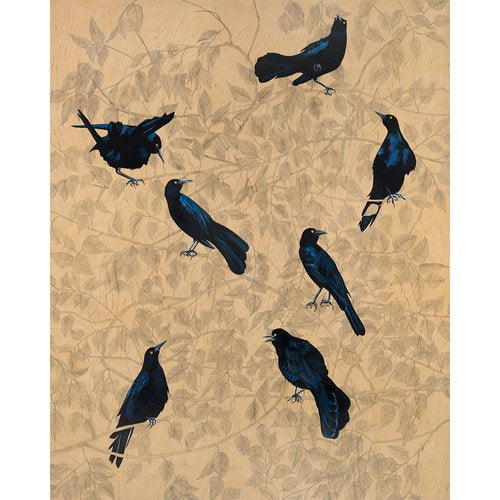 Tree of Grackle - Carly Weaver - 20 x 24" Print