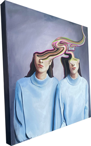 Twins - Sandra Boskamp -  20 x 20"