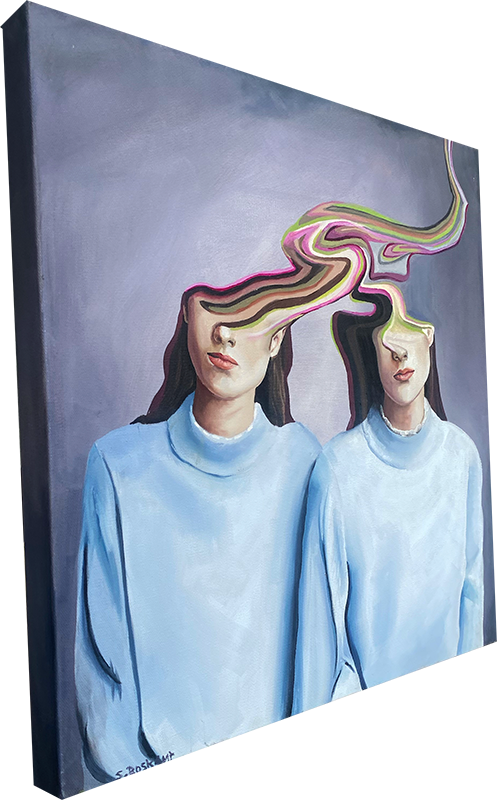 Twins - Sandra Boskamp -  20 x 20"