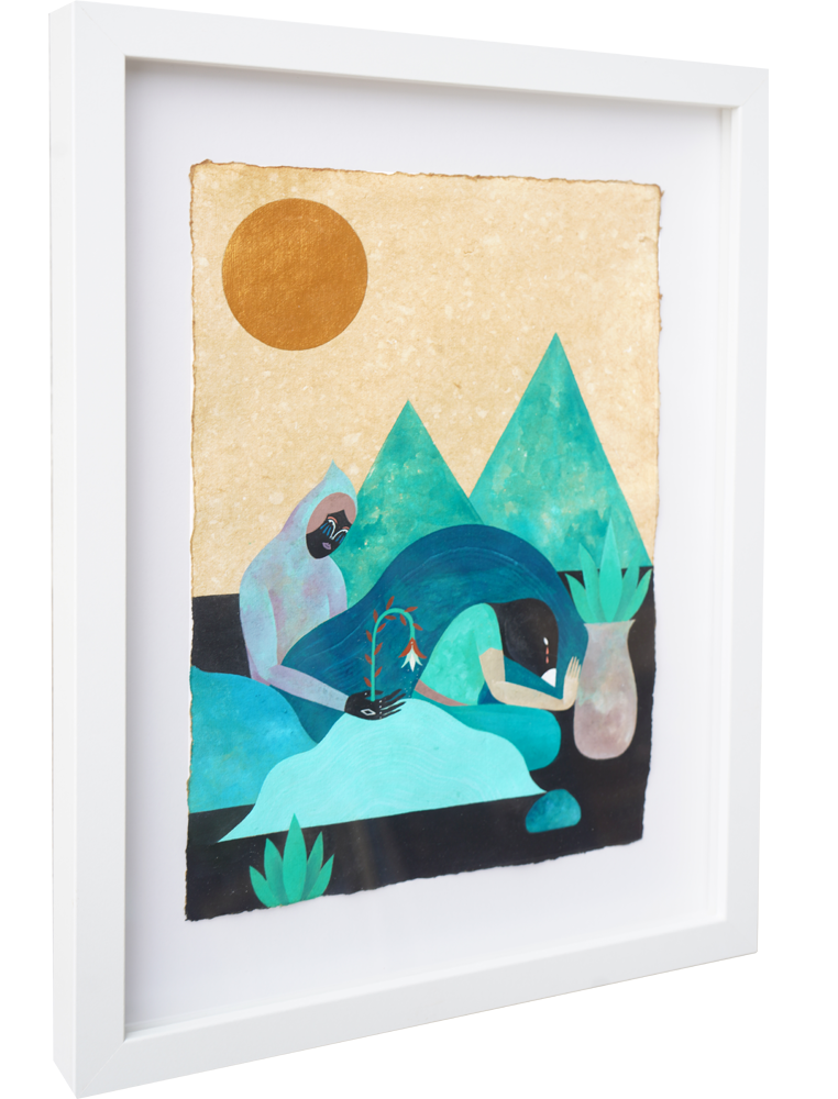 Untitled - Adrian Landon Brooks - 12x16"