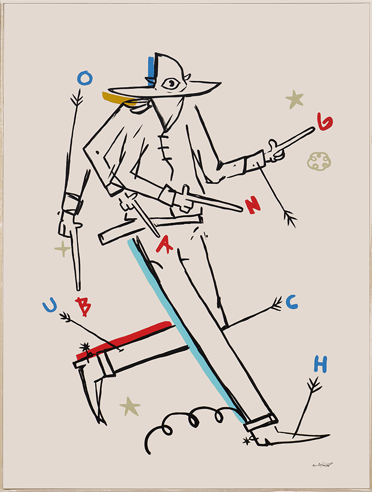 Learning to Cowboy - Gerardo Rodriguez - 30x40"