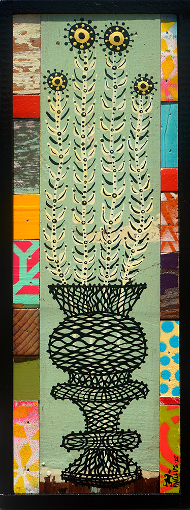 Awasa Vase - Brian Phillips - 3.75 x 10"