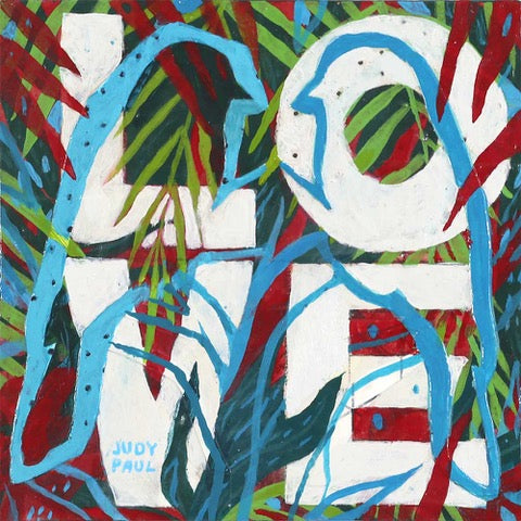 Love  - Judy Paul - 6x6”