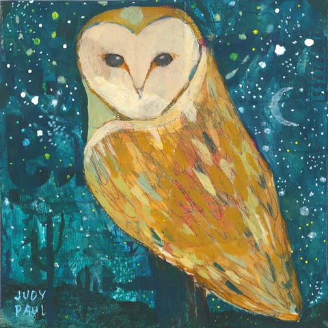 Night Owl - Judy Paul - 6x6”