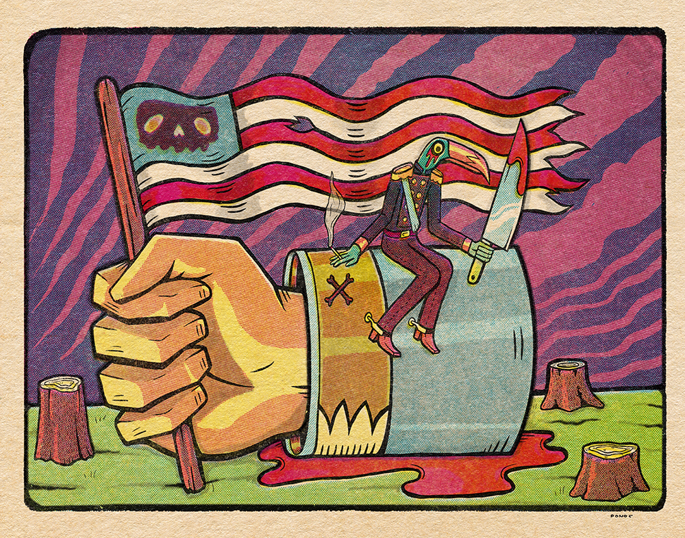 Smoke Break - PONO - Print