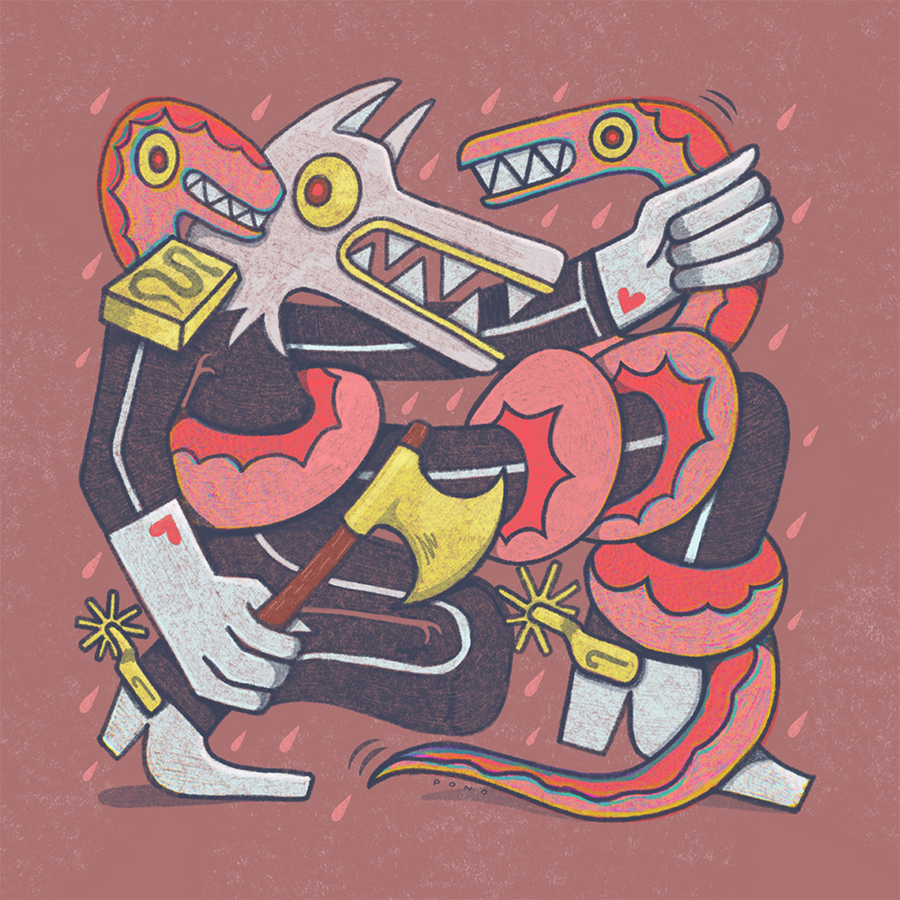 The Struggle - PONO - Print