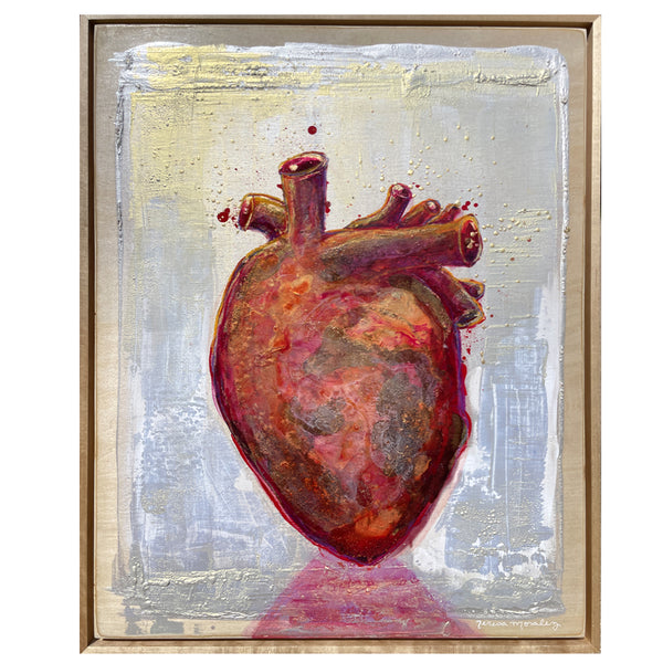 528 Hertz: Heart of Flesh 2 - Original - Teresa Moralez - Austin Art Garage