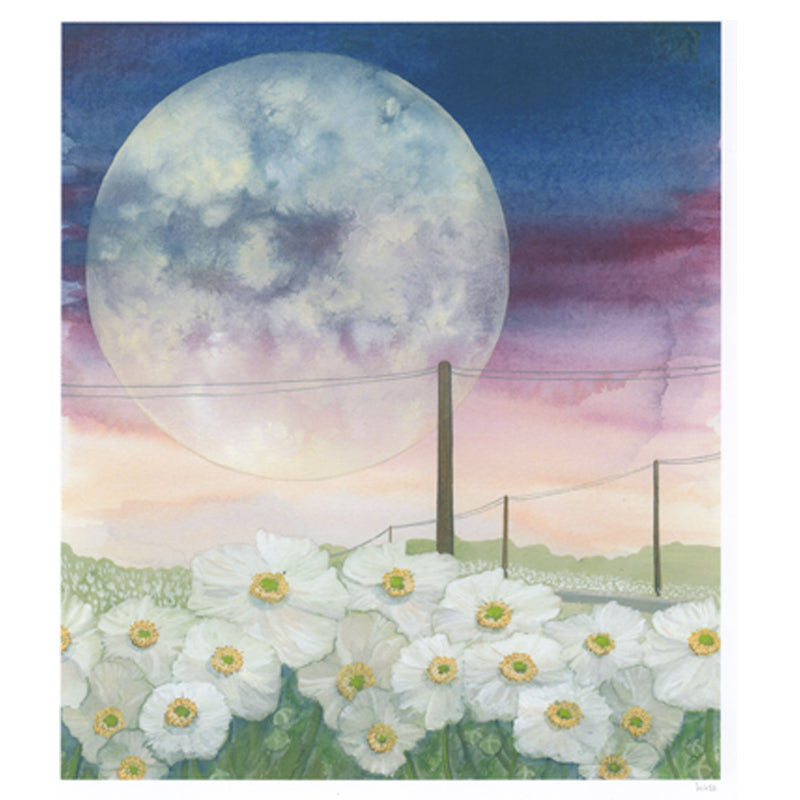 And Dance by the Light of the Moon - Heather Sundquist Hall - 9x12"(print)