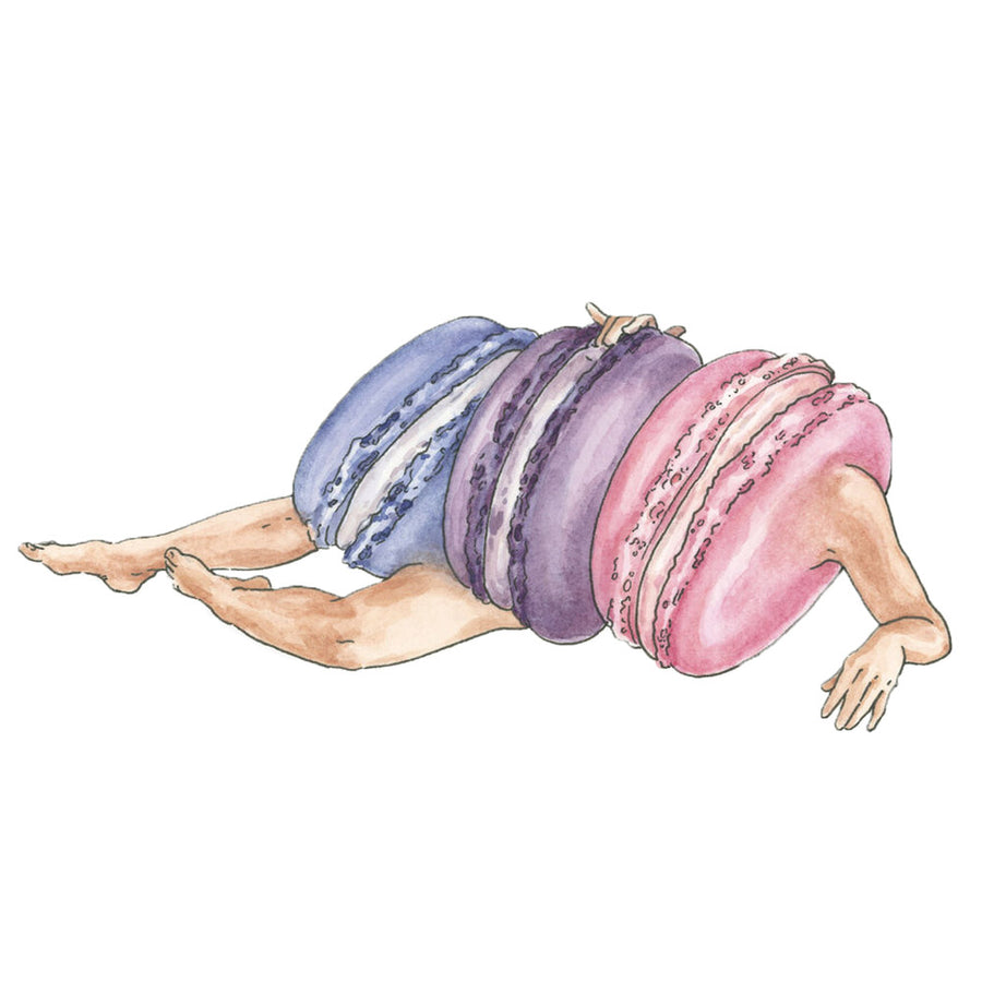Bisexual Macarons - Jennifer Pate - 8x10"