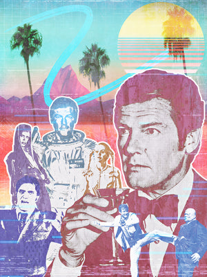80s Tribute to Sir Roger Moore by Jake Bryer