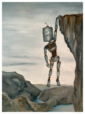 Climber Bot - Lauren Briere - Print