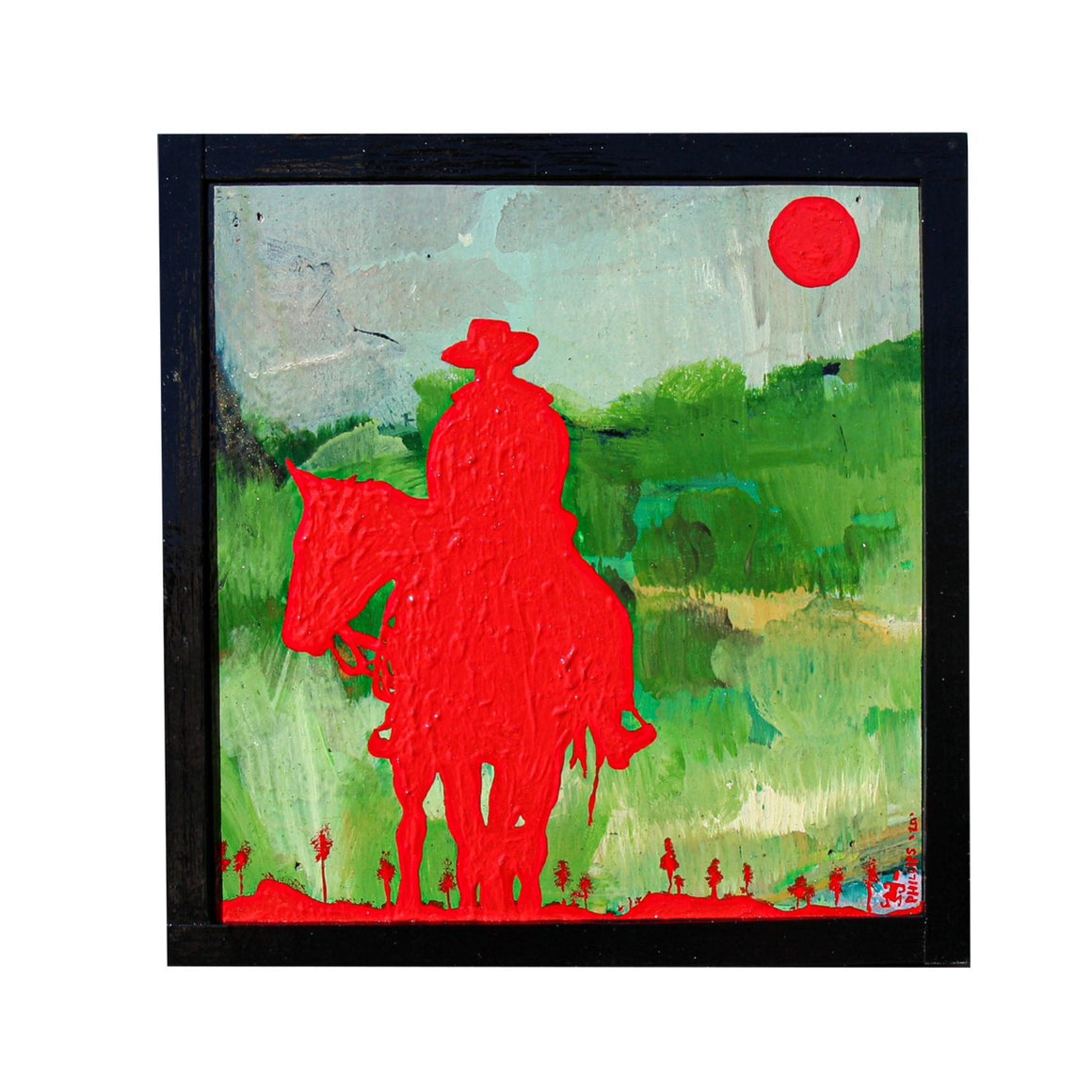 Cowboy of the Rising Sun - Brian Phillips - 5.5x5.75"