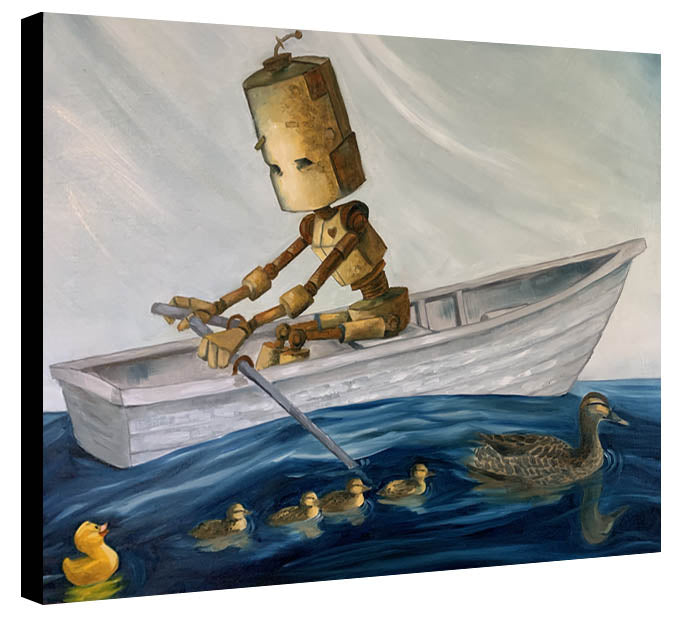 Ducky Bot - Print by Lauren Briere