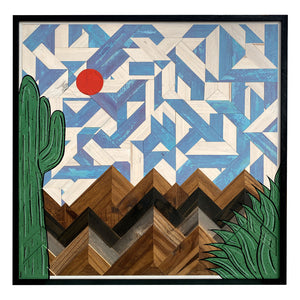 Desert Foothills - Raymond Allen - 30 x 30"