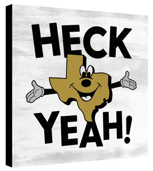 Heck Yeah Black Gold - Beast Syndicate - Various Sizes (canvas print)