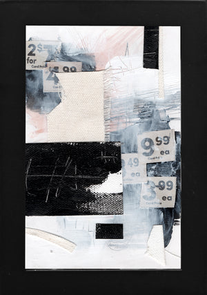 Inflation - Scott Shellhamer - 4x6" Framed