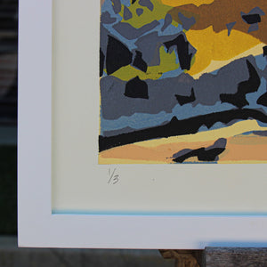 Joshua Tree (Desert Triptych)- Landry McMeans - 80 x 37.5"