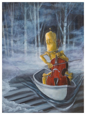 Cello Bot - Lauren Briere - Print
