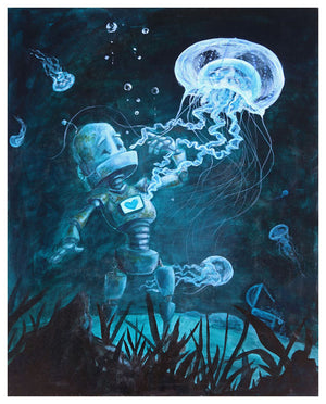 Deep Sea Bot - Lauren Briere - Print