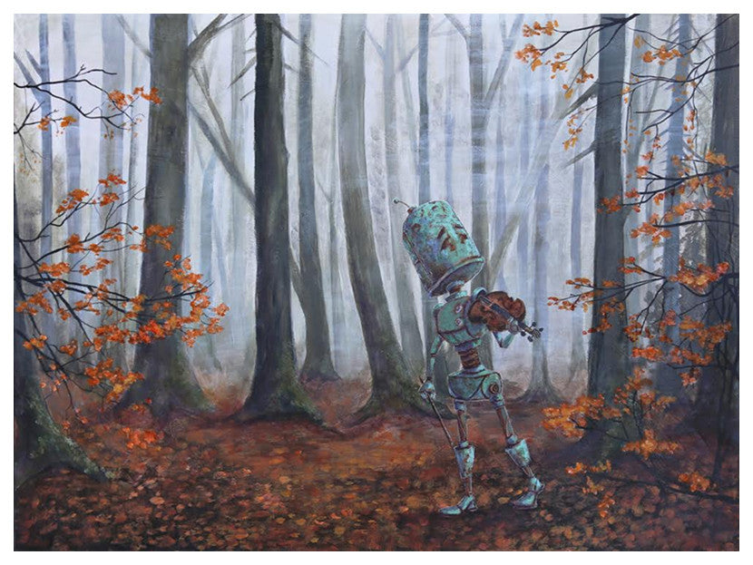 Forest Fall Bot - Lauren Briere - Print