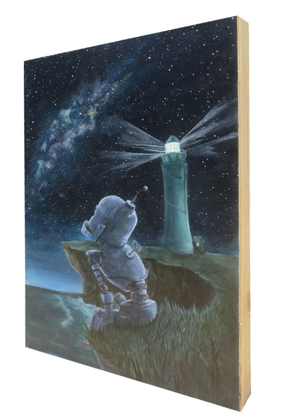 Lighthouse Bot - Lauren Briere - Print