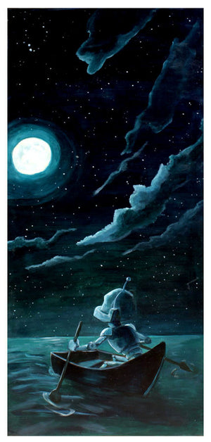 Moon Bot - Lauren Briere - Print
