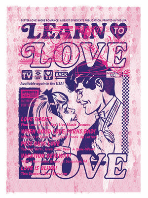 Learn to Love - Beast Syndicate - Various Sizes (canvas print)