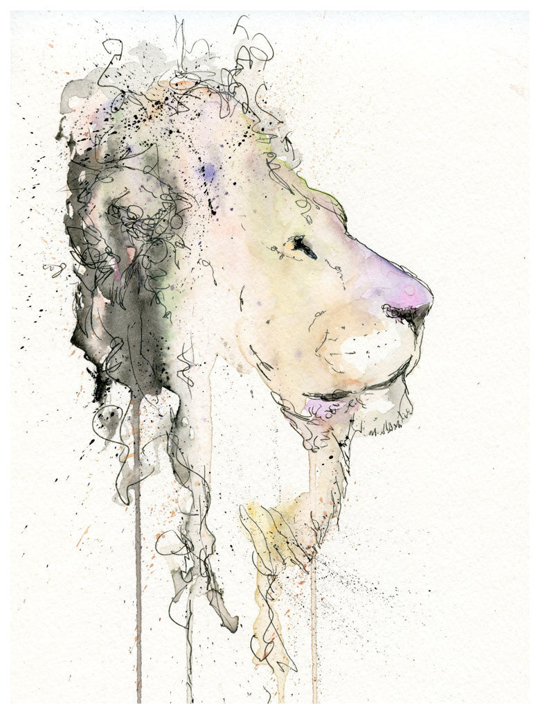 Lion of Nemea - Patrick Hobbie - Print - 12x16