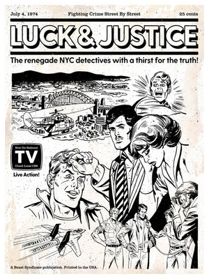 Luck & Justice - Beast Syndicate - Various Sizes (canvas print)