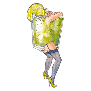 Margarita on the Rocks - Jennifer Pate - 8x10"