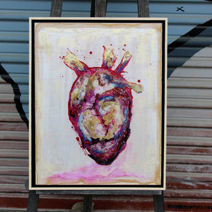 Matters of the Heart 4 - 17.5x21.5" - Teresa Moralez