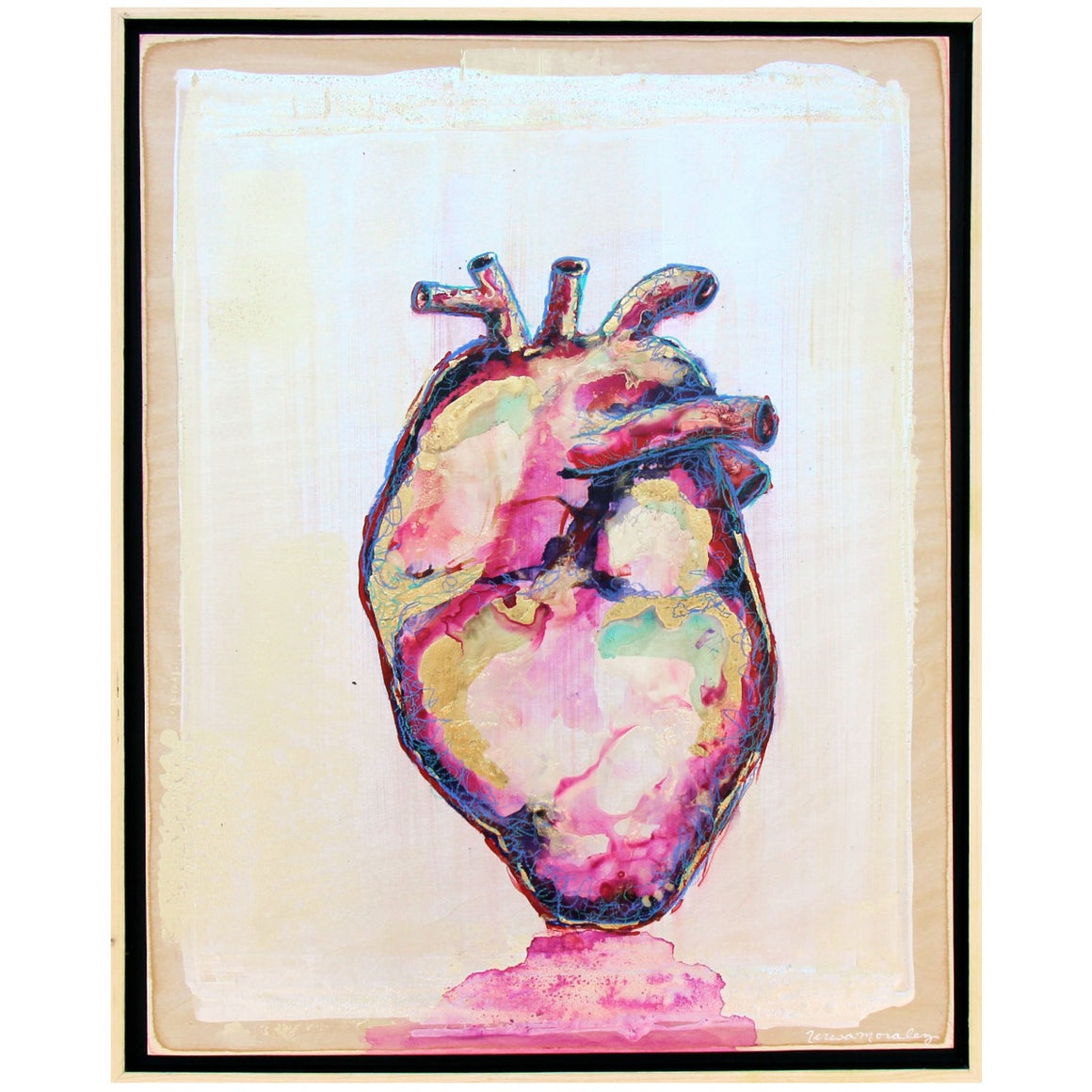 Matters of the Heart 5 - 17.5x21.5" - Teresa Moralez