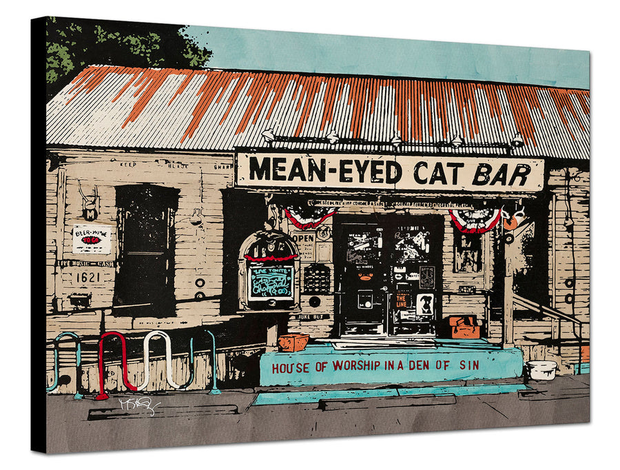 Mean Eyed Cat - Michelle SaintOnge