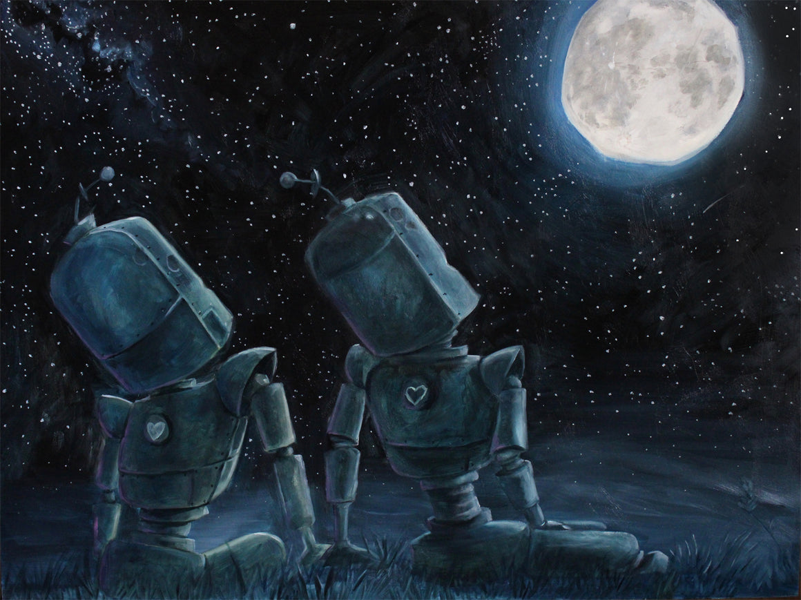 Moonlight Bots - Lauren Briere - Print