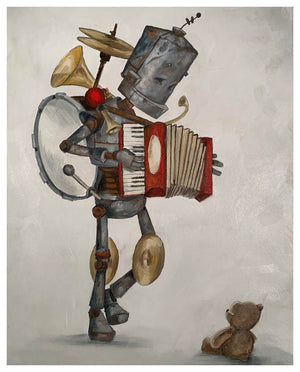One Bot Band - Lauren Briere - Print