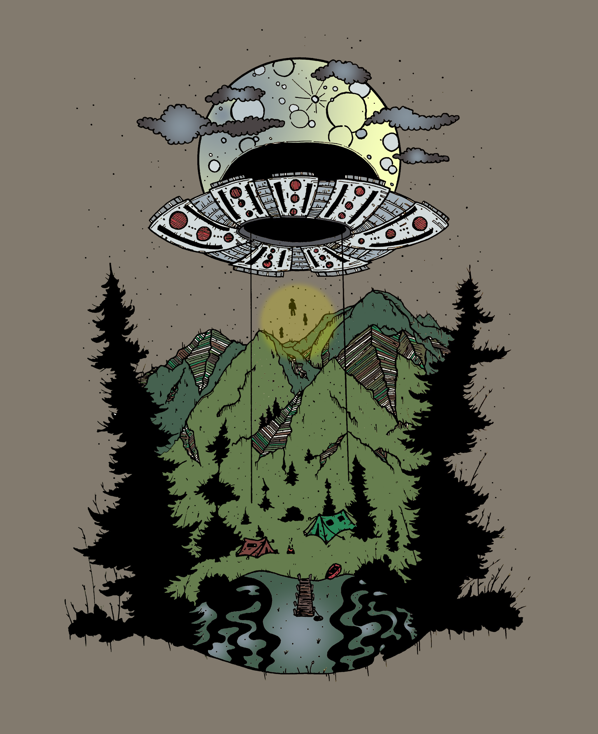 OH Smores - Raymond Allen - 11x14"