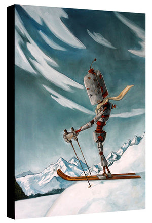 Ski Bot - Print by Lauren Briere