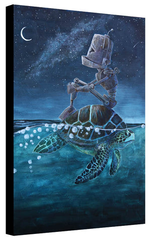 Sea Turtle Bot - Lauren Briere - Print