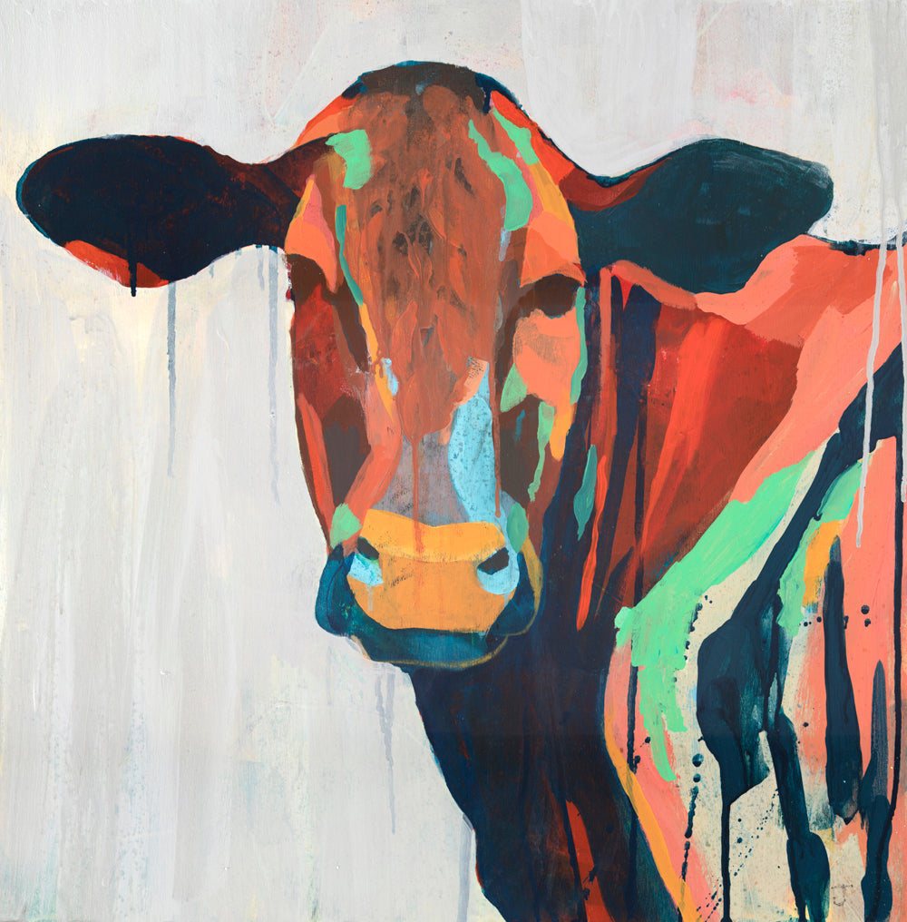 Spirit Cow - Judy Paul - Print