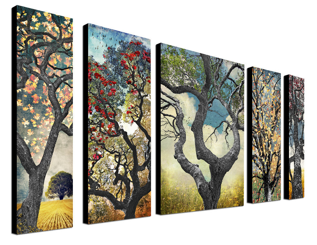Texas Tree Series by Jake Bryer - Austin Art Garage